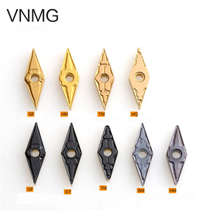 Plaquettes de tournage en alliage dur de marque Alternative pour métaux VNMG160404 VNMG160408-MS LF6018 pour <span class=keywords><strong>tour</strong></span> CNC - Product Image 3