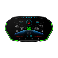 2022 Auto électronique design moderne HUD F11 voiture OBD2 jauge Hud tpms affichage OBD2 multi-interface smart Gauge