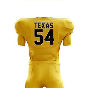 Uniforme de Fútbol Americano de Manga Corta con Diseño Moderno y Transpirable para Adultos, Alta Calidad, 100% Poliéster, Secado Rápido - Product Image 6