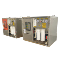 Système de traitement d'osmose inverse de l'eau salée à petite échelle Machine de filtre purifié par membrane d'osmose inverse sur bateau
