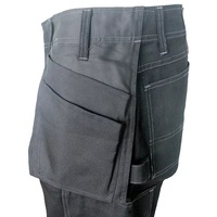 Gilet de sécurité industriel respirant en coton unisexe pour le travail dans les mines de charbon avec genouillères