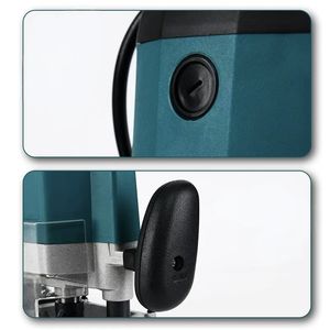 <span class=keywords><strong>Défonceuse</strong></span> électrique professionnelle 220V pour le travail du bois, coupe-trou automatique, fraiseuse à embouts - Product Image 5