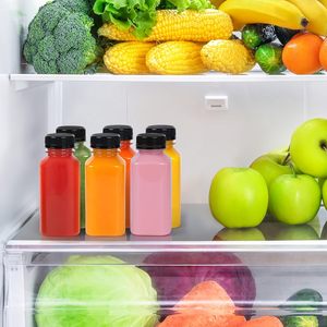 Food Grade BPA Free 500ml for <b>Plastic</b> Juice Milk Champagne Soda Bottles with Black Tamper Evident Caps <b>Straws</b> 12 Sets in Bulk - Product Image 6