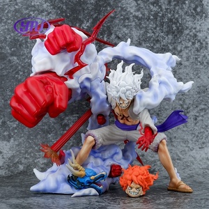 Figuras de Acción de One Piece de Onitsushima, Endgame, Hornet Nika, Helios de Cinco Velocidades, Luffy, con Cabeza Intercambiable para Niños - Product Image 2