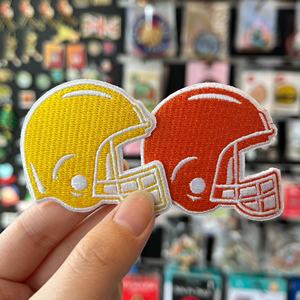 Penjualan terlaris Logo embroedm grosir bordir lucu Patch besi pada Patch dukungan untuk pakaian topi - Product Image 4