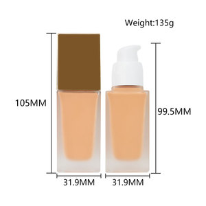 शाकाहारी नींव प्राकृतिक चेहरे मेकअप पूर्ण कवरेज वाटरप्रूफ लंबे समय तक चलने वाले तरल निजी लेबल मैट तरल फाउंडेशन - Product Image 3