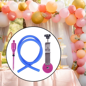 Kit di Strumenti per Riempimento Palloncini con Funzione di Annodatura, Attrezzo per Decorazioni con Palloncini per Feste di Compleanno e Matrimoni - Product Image 3