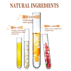 Ensemble de soins de la peau pour le visage et le corps à la vitamine C 100% en marque propre, hydratant, anti-âge, éclaircissant, autres produits de soins de la peau biologiques - Product Image 2