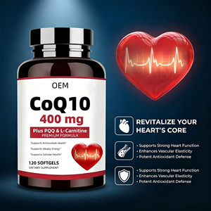 Capsules de coenzyme Q10 antioxydant de haute qualité OEM/ODM, complément alimentaire pour la santé cardiaque des adultes, anti-fatigue - Product Image 4
