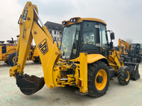 Pelleteuse multifonctionnelle d'occasion 8.5 tonnes JCB 3CX Pelleteuse à moteur Cummins à vendre