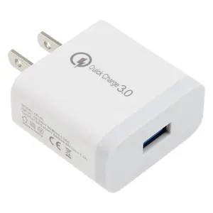 यूएसबी चार्जर जल्दी चार्ज 3.0 दीवार यात्रा चार्जर एडाप्टर के लिए iPhone सैमसंग टैबलेट के लिए फोन चार्जर्स QC3.0 अमेरिका प्लग