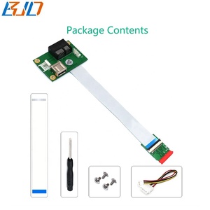 M.2 Ngff Key A + E Giao Diện Để Pci-E 1X Khe Cắm + USB 2.0 Riser Thẻ Với 30Cm Linh Hoạt Fpc Cáp - Product Image 5