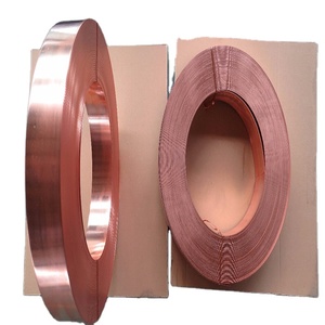 Precio de fábrica C19400/C11000 bobinas de tira de cobre rojo 12mm bronce cobre puro rollo patrón soldadura corte brillante decorativo C1100 - Product Image 1
