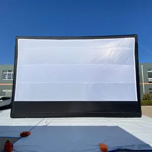 Аэро 2024 Новый Дизайн гигантский надувной экран индивидуальные продукты открытый киноэкран интерактивное украшение