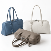 Sac à bandoulière de luxe chic et élégant pour femme, en PU imperméable avec fermeture éclair et doublure en polyester, idéal pour le bureau, les trajets quotidiens, le shopping, la vie de tous les jours et les soirées.