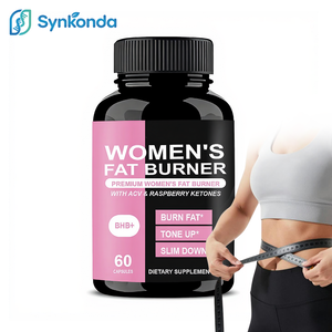 OEM Vrouwen Vetverbrander Afvalpillen 60 Capsules Supplement met Appelazijn Frambozenketonen Appetitremmer - Product Image 1