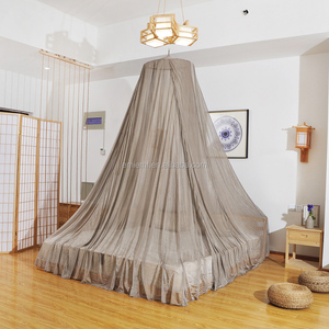 Red de cama Queen King Twin Size con protección RF Canopy BLOCK EMF Blindaje y <span class=keywords><strong>mosquitera</strong></span> doblada - Product Image 4