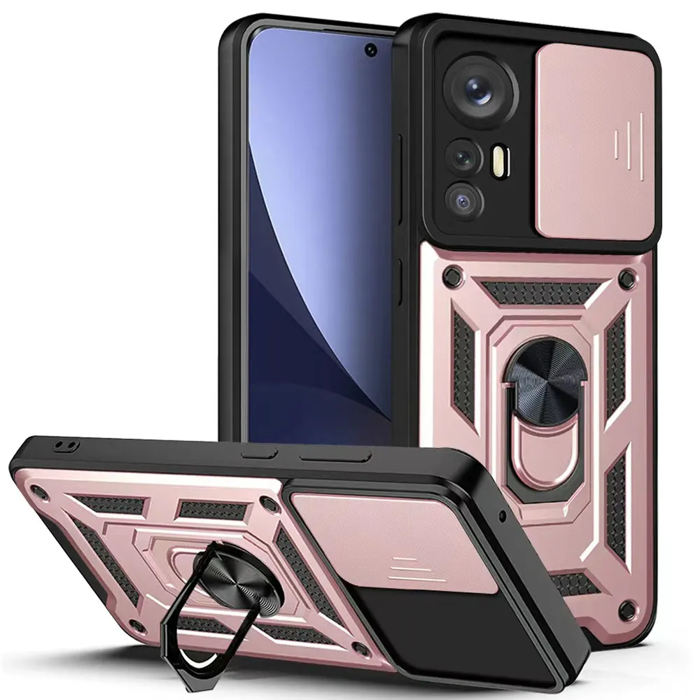 Combo Case Slide lens Camera Protection Phone case For Motorola G52 EDGE 20 PRO G30/G10/G20 For Google Pixel 6 Cover Case