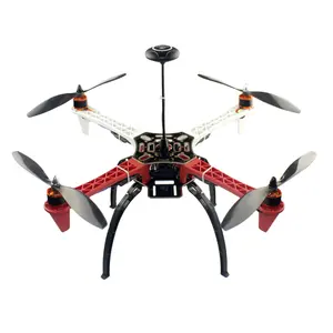 DIY FPV Drone Quadcopter 4-axle uçak kiti F450 450 çerçeve PXI PX4 uçuş kontrol 920KV Motor GPS AT9S verici