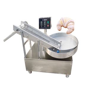 Adjustable Speed 20-160kg/h Rotary Food Coating <b>Machine</b> Breading <b>Machine</b> for Chicken Meat and <b>Snack</b> - Product Image 3