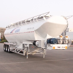 Semi-remorque citerne à farine de haute qualité à 3 essieux, 40/50 m³, pour le transport de farine/poudre en vrac, capacité de charge supérieure à 30000 kg, Rhinox - Product Image 3