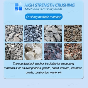 เครื่องบดแร่เกรดอุตสาหกรรม ขนาดใหญ่ รับน้ำหนักได้ 160 ตัน/ชม. พร้อมมอเตอร์ AC และตลับลูกปืน - Product Image 5