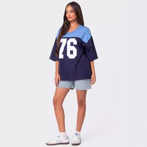 Camiseta de Fútbol Americano con Estampado de Bandera Estadounidense, Estilo Urbano, Transpirable, de Secado Rápido, Antibacteriana, Talla Grande, Manga Corta para Hombre - Product Image 1