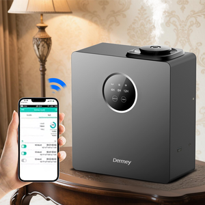 Dermey Chất lượng cao thương mại khuếch tán không khí Bluetooth Wifi app-kiểm soát HVAC fan hâm mộ Máy khuếch tán mùi hương trung tâm mua sắm nước hoa - Product Image 4