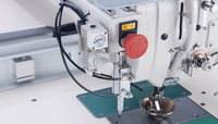 Machine à coudre industrielle programmable à point noué avec grande zone de travail JTK18F-1000A, machine CNC à motifs, moteur laser