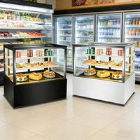 Vitrine Réfrigérée de Comptoir pour Pâtisseries et Aliments Froids Rebirth Bakery – Idéale pour Boulangeries