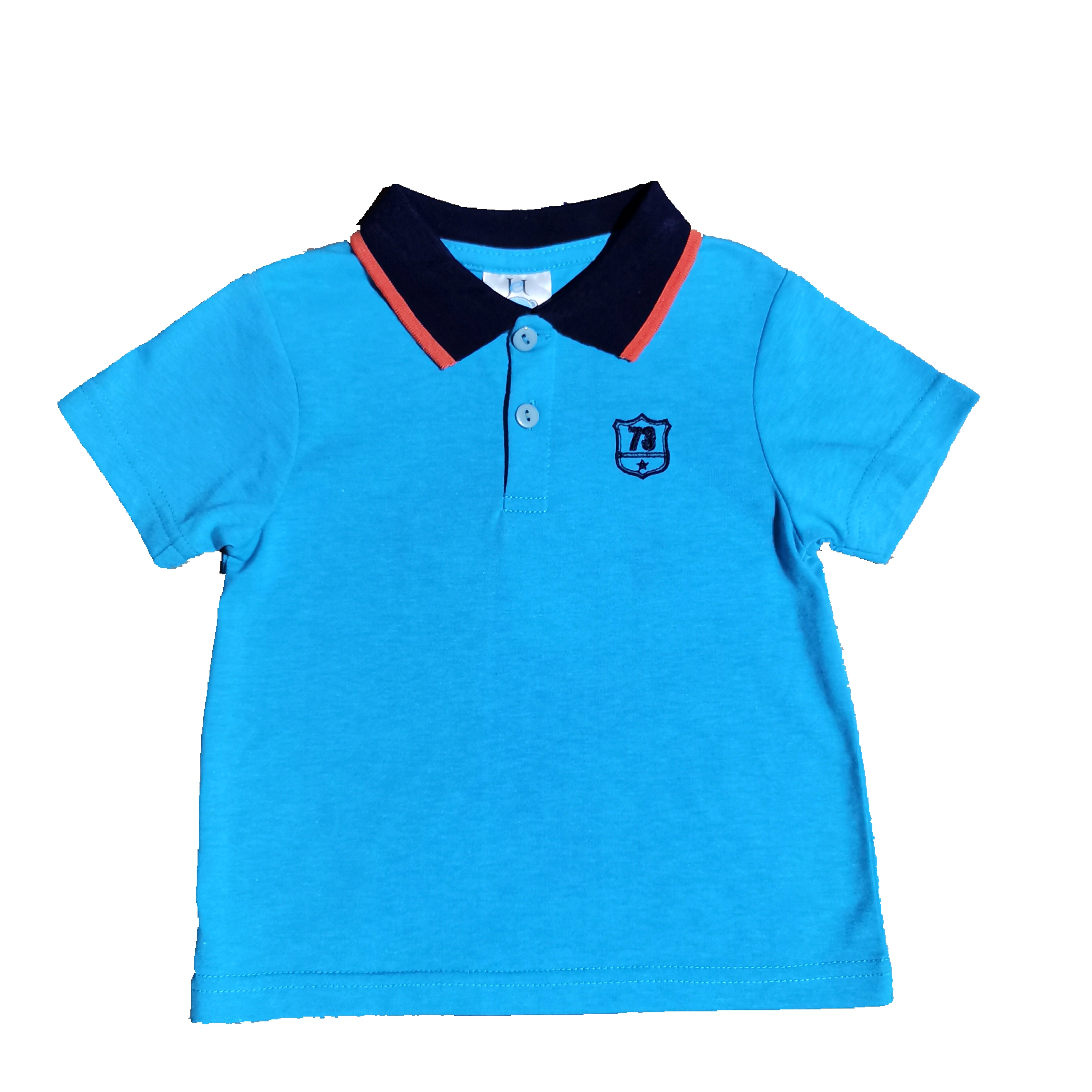 Модная Джинсовая одежда с трикотажным воротником для мальчиков От 1 до 2 лет 100% хлопок OEM впитывающие пот во время в продаже футболка