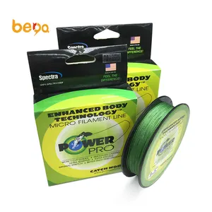 Linha de pesca de resistência, linha de multifilamento pe de 4 fios trançados para pesca, 100 metros