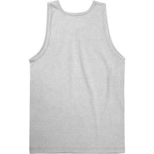 PIHA SPORTS Débardeur de fitness pour homme, col ras du cou, coupe ample, 100% coton jersey, tissu 160g, taille avant - Product Image 2