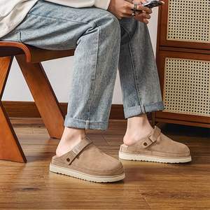 Sandales d'hiver confortables en peau de mouton à semelle épaisse <span class=keywords><strong>UGG</strong></span>, vente en gros d'usine, haute qualité, pour couple - Product Image 6