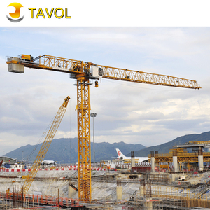 Kỹ thuật máy móc cẩu tháp 8 tấn 10 tấn Trung Quốc Thương hiệu Flat Top cẩu tháp cho công trường xây dựng - Product Image 4