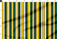 Tissu popeline 100% coton peigné en gros, imprimé géométrique rayé vert, jaune, orange pour vêtements de garçons, emballages en cire d'abeille
