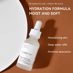 Vegan OEM Etiqueta Privada ácido hialurónico puro B5 suero facial cuidado de la piel suero facial hidratar la piel suave - Product Image 6