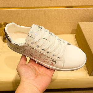 Scarpe da skateboard retrò di design di lusso bianche per tutte le stagioni alla moda Casual impermeabile motivo allergico Snippet maglia di alta qualità - Product Image 2