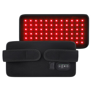แผ่นรัดตัวลดสัดส่วนแบบ LED USB 660nm 850nm พร้อมแผงบำบัดด้วยแสงสีแดง ชาร์จไฟได้ ตั้งเวลาได้ 1 ชั่วโมง สำหรับบริเวณเอว หลัง หน้าท้อง มือ และขา - Product Image 1
