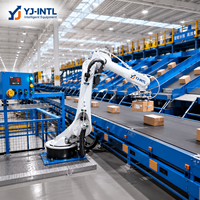 Système robotisé d'induction de colis, machine d'alimentation automatique de colis, robot à vision 3D pour l'automatisation du tri logistique