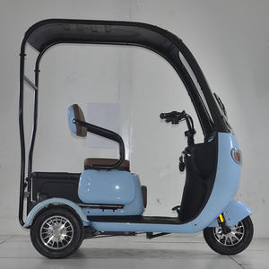 <span class=keywords><strong>Taxi</strong></span> électrique à 3 roues de haute qualité à vendre tricycle de cargaison électrique tricycle à double rangée de sièges pour adultes - Product Image 6