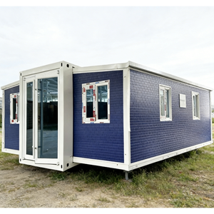 Casa Container Espandibile a Doppia Ala, Abitazione Portatile Sicura per Rifugiati di Guerra e Vittime di Disastri - Product Image 1