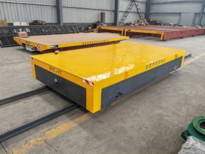 Zware-duty elektrische stalen transportwagen voor materiaaltransport, nieuwe industriële transportkar voor productiebedrijven - Product Image 5