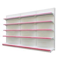 Étagère de supermarché en métal de style moderne, bon marché, étagère en fer, gondole, étagère de magasin, présentoir de magasin