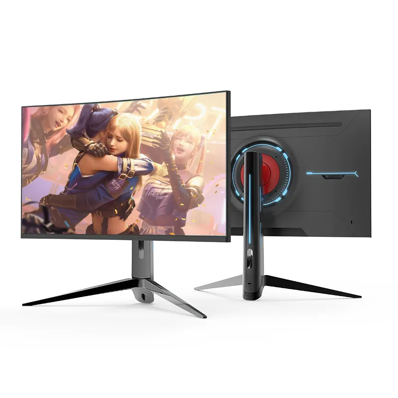 Customized 4K LED Curved PC Gaming Monitors 24/27/32 Inch Desktop 240Hz/144Hz Refresh Rate VGA Interface 16:9 Display Touch