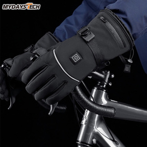Mydays Tech <span class=keywords><strong>Gants</strong></span> <span class=keywords><strong>chauffants</strong></span> pour l'hiver avec dragonne réglable pour les sports d'extérieur, le cyclisme et le ski. - Product Image 2
