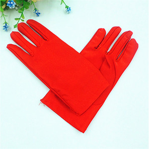 Gants de cyclisme en spandex pour femmes Fulishu, couleur unie, élastiques, pour l'été, pour adultes - Product Image 3