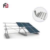 Support de montage solaire photovoltaïque en acier laminé à froid galvanisé à chaud OEM ODM, rails de montage de panneaux solaires, longueur et épaisseur personnalisables