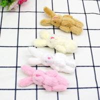 Mini lapin en peluche doux pour décoration de poupée pour maison Mini jouet en peluche lapin en peluche pour poupée