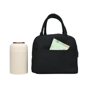 Многоразовая Водонепроницаемая алюминиевая фольга Изолированная Детская сумка для обеда Bento теплоизоляционная Портативная сумка-холодильник для пикника